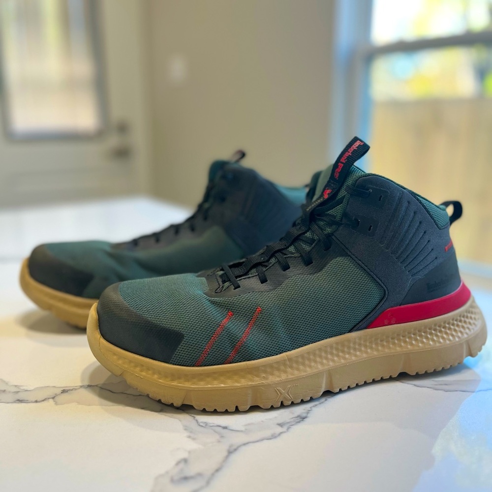 Timberland composite steel toed boots